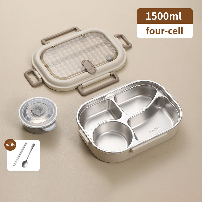 Microwaveable rustfritt stål isolert Bento Box