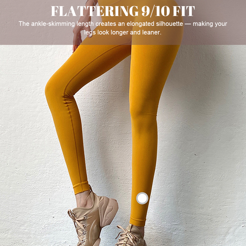 Yoga-bukser med slankende rumpeløft