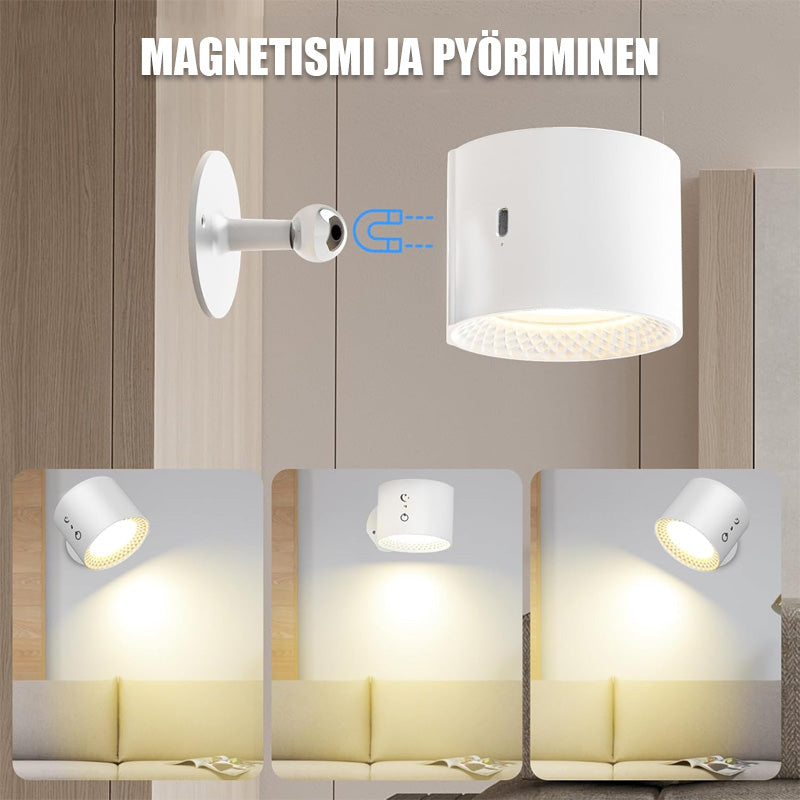 Trådløs vegglampe