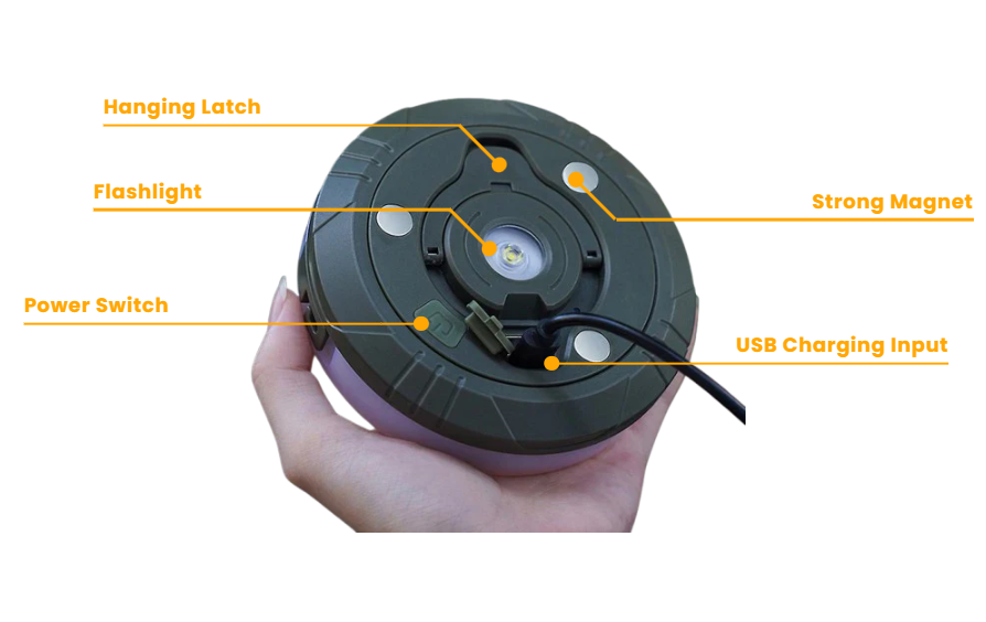 Solcelledrevne Campinglys Utendørs