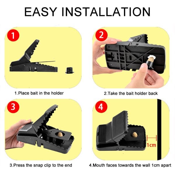 Kraftig musefelle med høy følsomhet