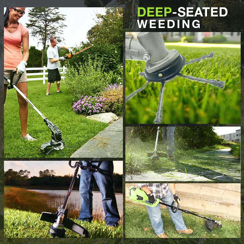 🔥Kjøp mer Spar mer🌿Erstatningshode for trådtrimmer, trådgressklipperhode