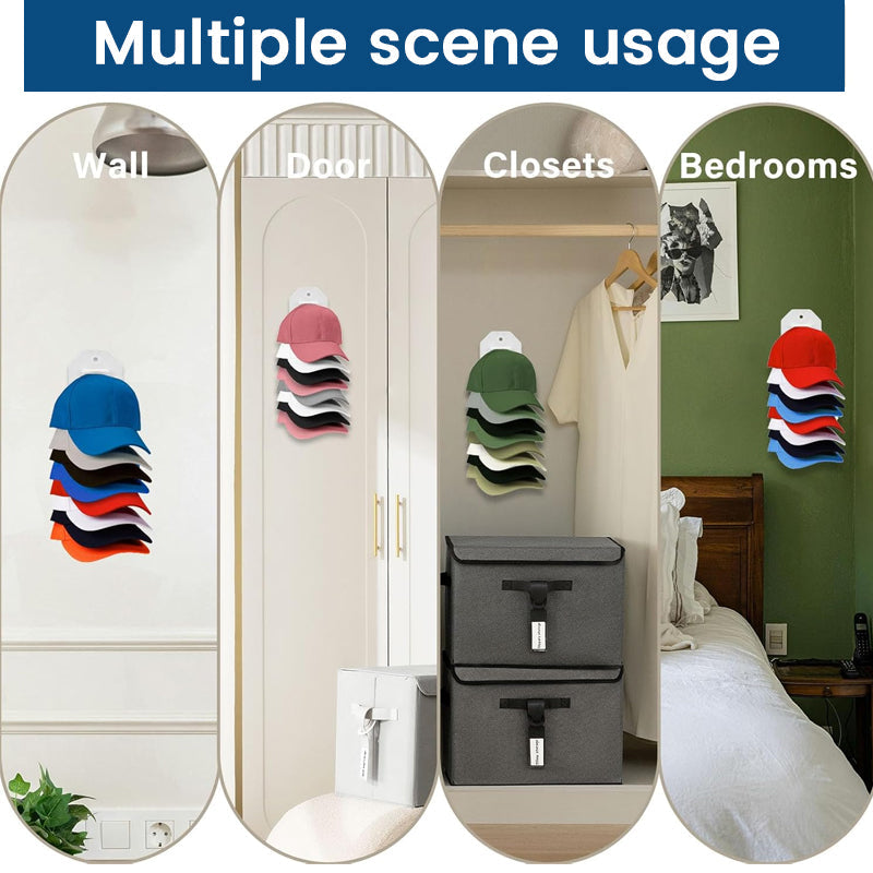 Hatteoppbevaring på veggen