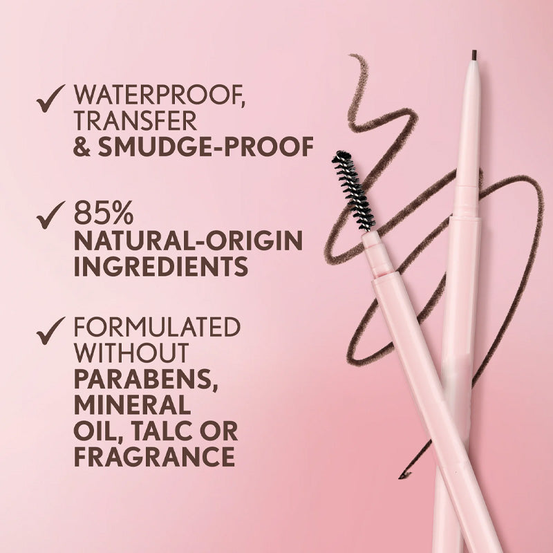 ✨Roterende, fin øyenbrynsblyant med to ender✨