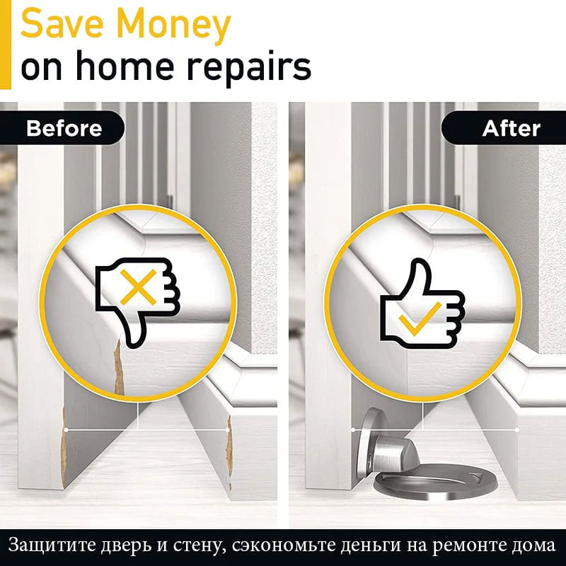 Justerbar dørstopper Stempelfri magnetisk dørstopper