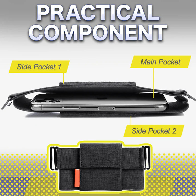 Telefonveske med elastisk midje