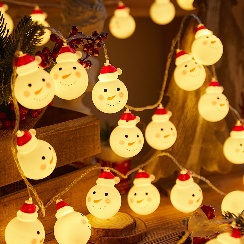 🎁Oplyste juletreglimtpynt