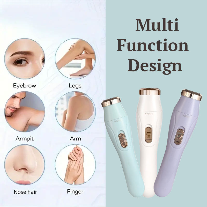 Elektrisk multifunksjonell barbermaskin for hårfjerning