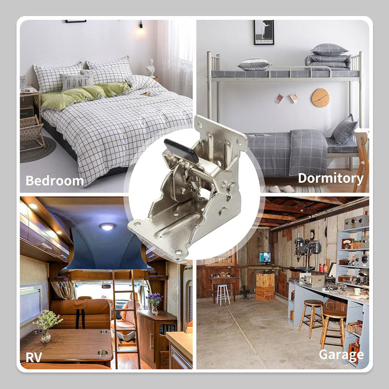 90 graders selvlåsende sammenleggbart hengsel Korrosjonshindrende usynlig kontakt