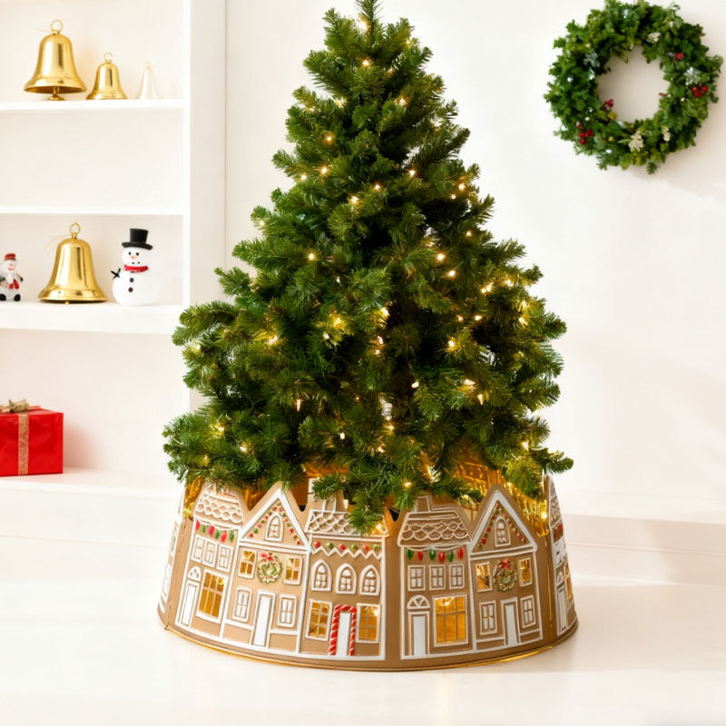 LED Pepperkake Juletrekrage（2 meter lysledning)