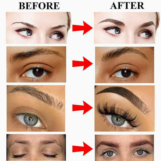 Simulering av vanntett øyenbrynsklistremerke