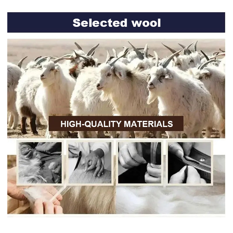 {Gratis Frakt}Høykvalitets Turtleneck Kashmirgenser For Menn Om Vinteren