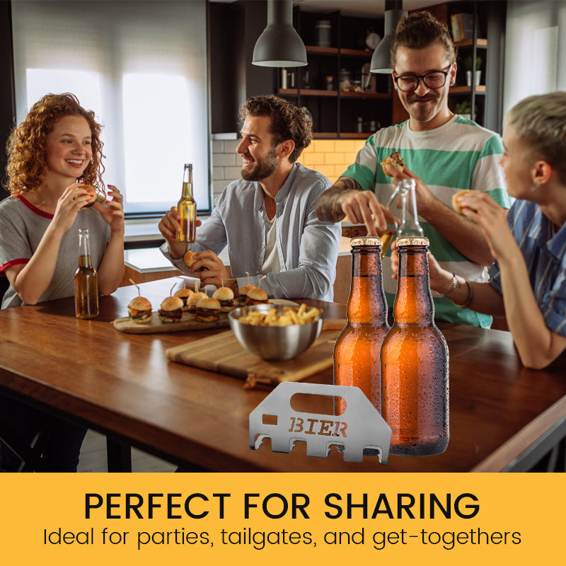 Quad-ølåpneren og -bæreren