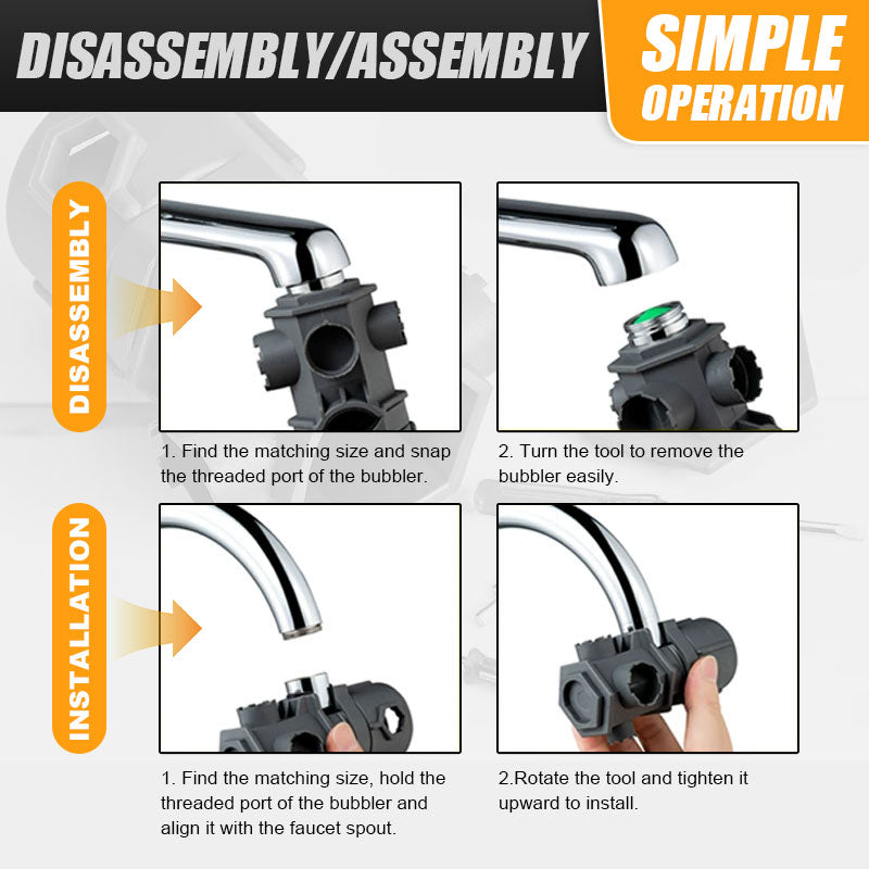 Multifunksjonell skiftenøkkel
