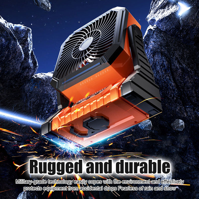 Campingvifte med LED-lys