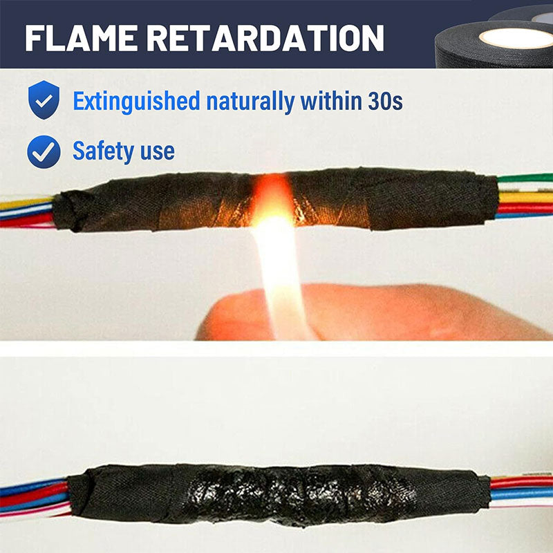 Flanellbånd for ledningsnett til biler