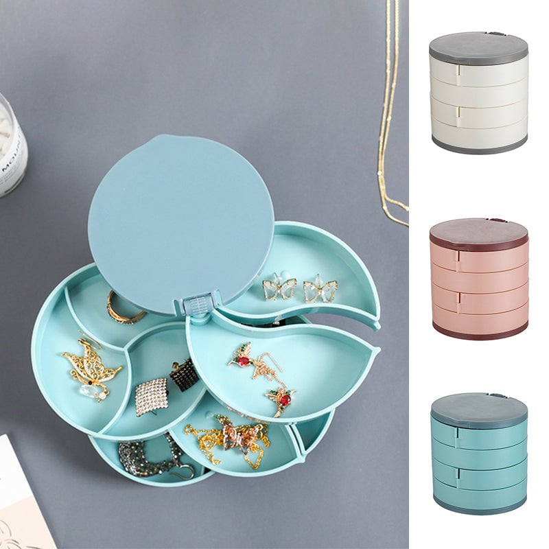 4 Lag Roterbart Smykkeskrin