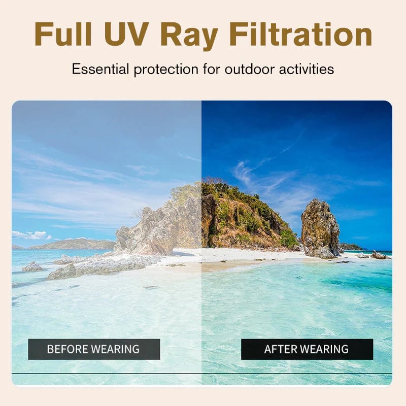 (🎁49 % rabatt på siste dag)👓 Sammenleggbare lesebriller med blålysfilter og etui