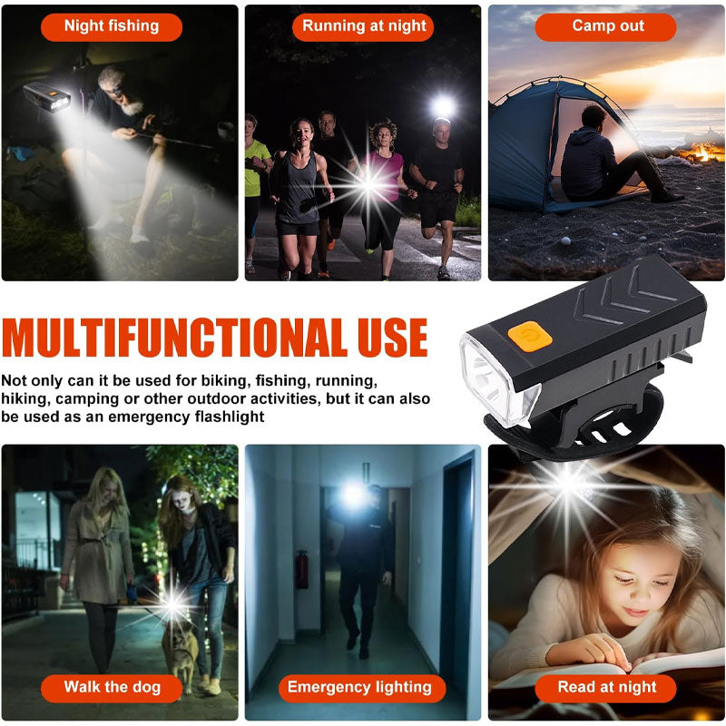 Multifunksjonell, bærbar og praktisk lommelykt