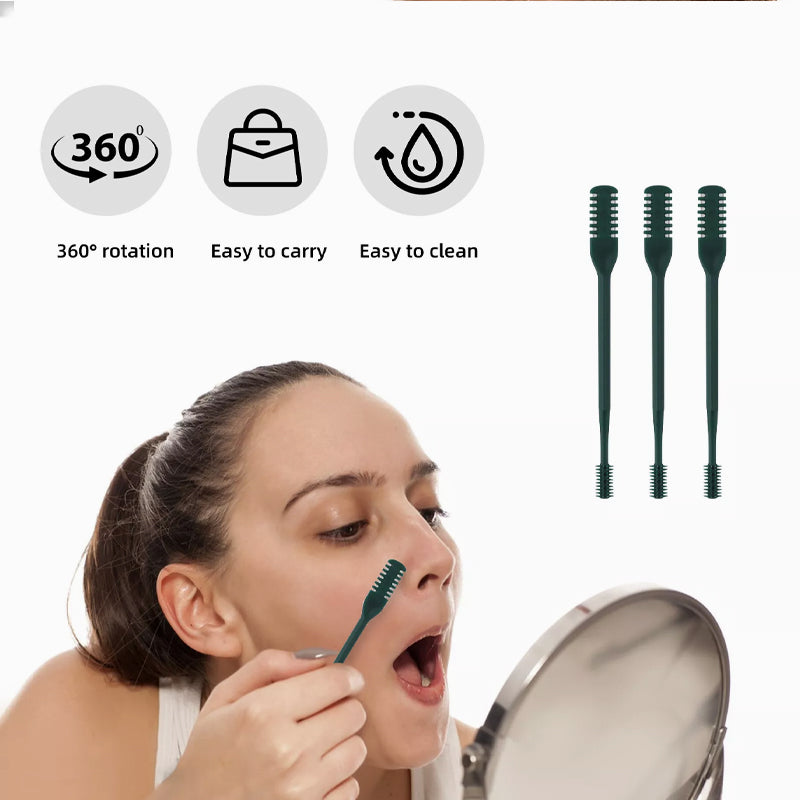 Dobbeltsidig nesehårstrimmer