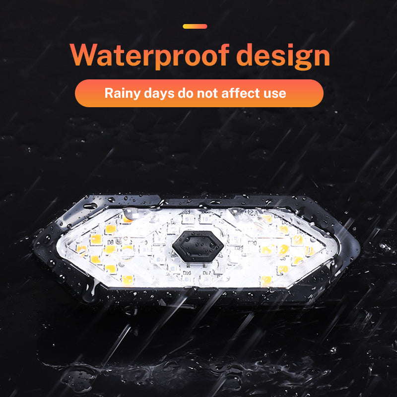 Blinklys bak på sykkel