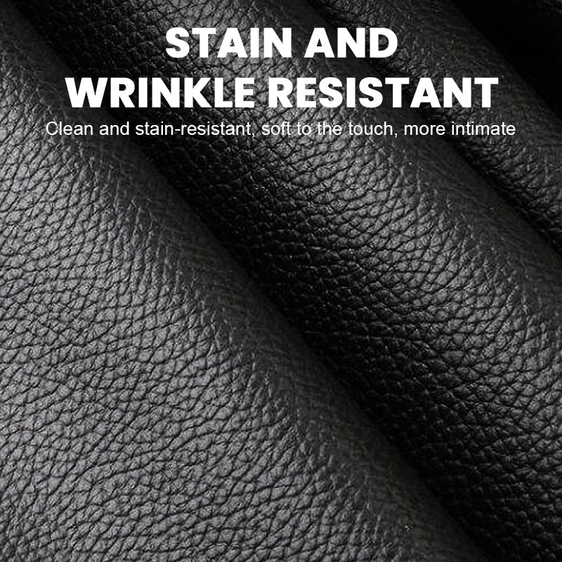 🚗 Oppbevaringsnett i skinn i midten av bilsetet - stor kapasitet, holder bilen ryddig og ordentlig 💼