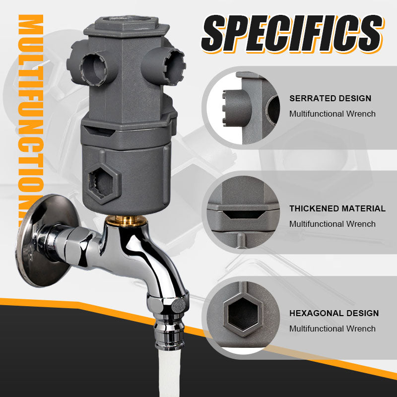 Multifunksjonell skiftenøkkel