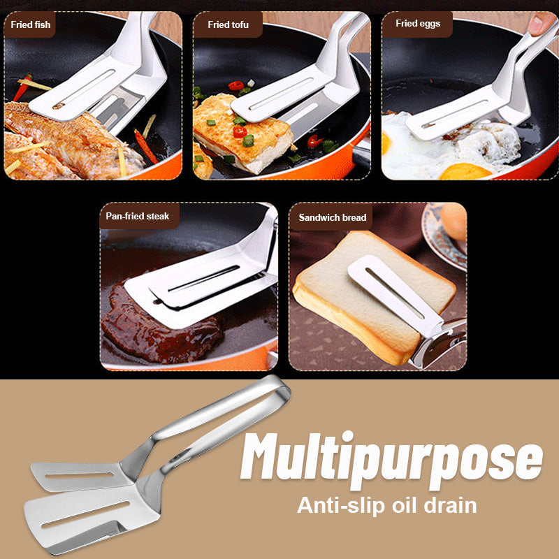 Dobbeltsidig spadeklemme i rustfritt stål