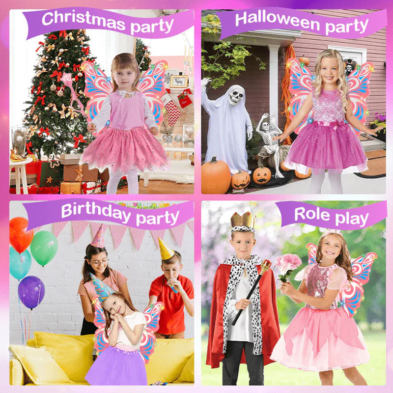 LED-lys Sommerfuglvinger