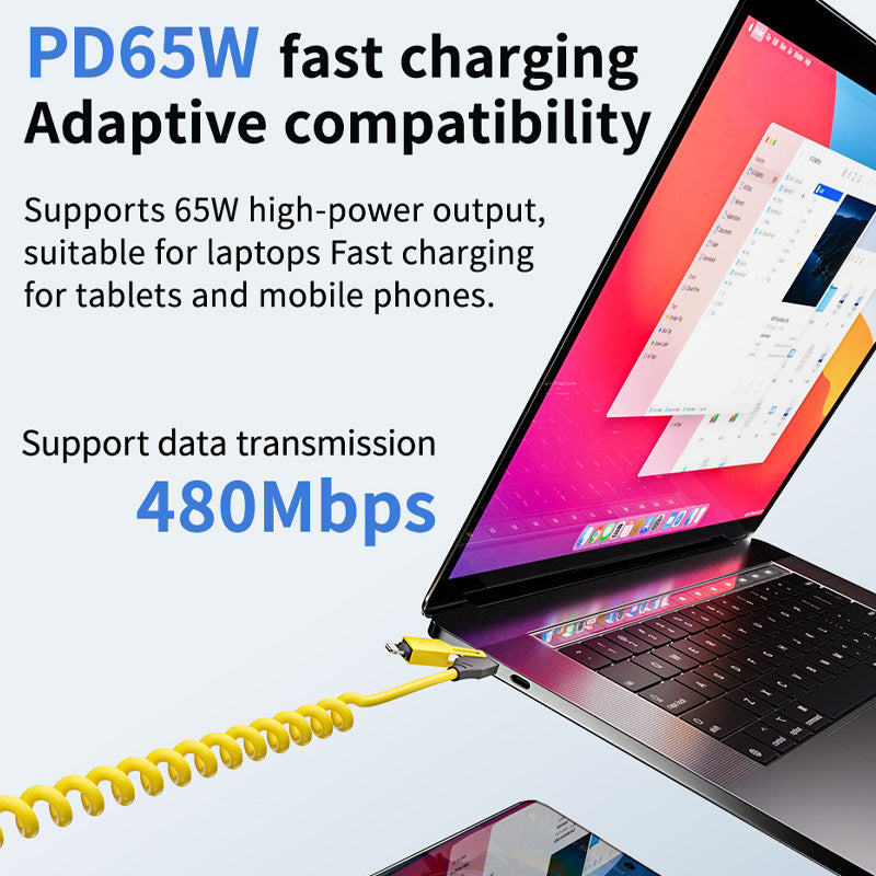 Nyttårs salg - 49% OFF!-🔥4 i 1 vår hurtigladingskabel