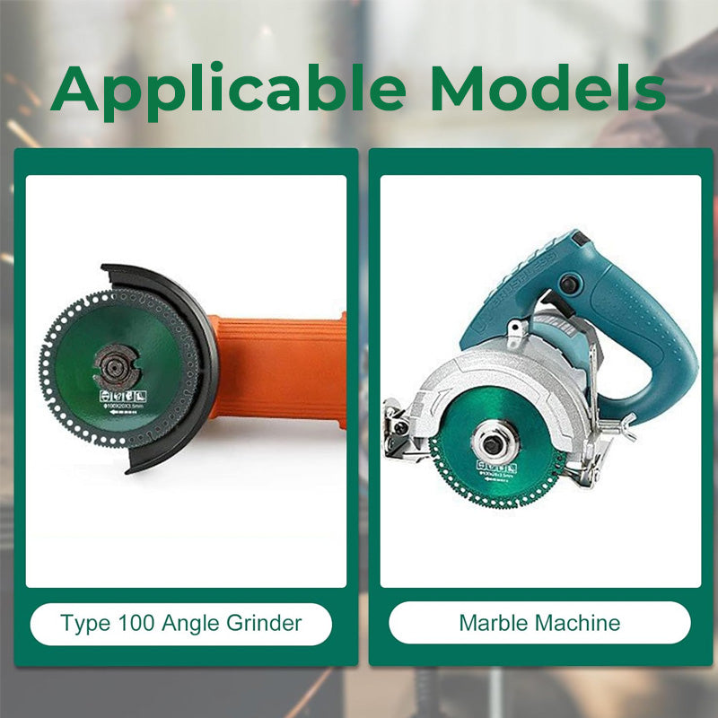 Multifunksjonelt kompositt diamantsagblad