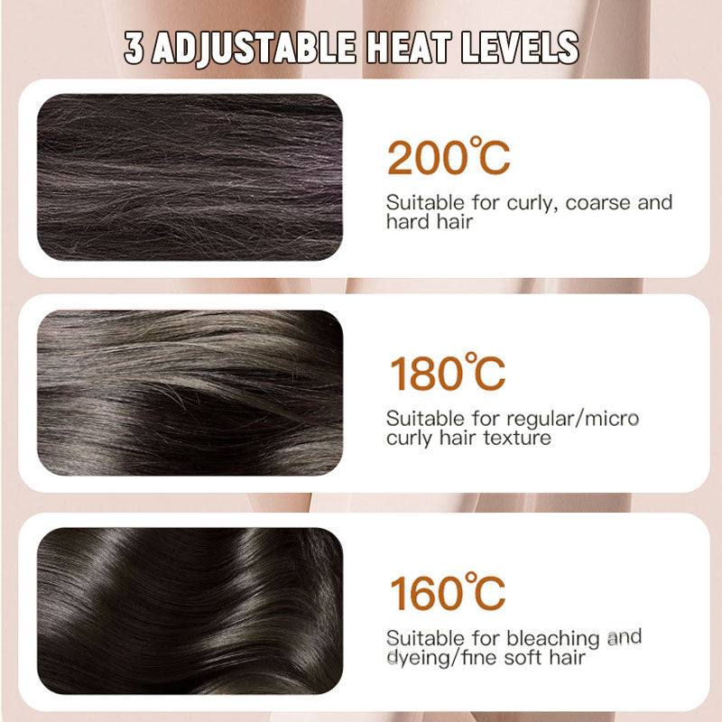 💇♀️ Mini trådløs hårrettetang og krølltang 💕