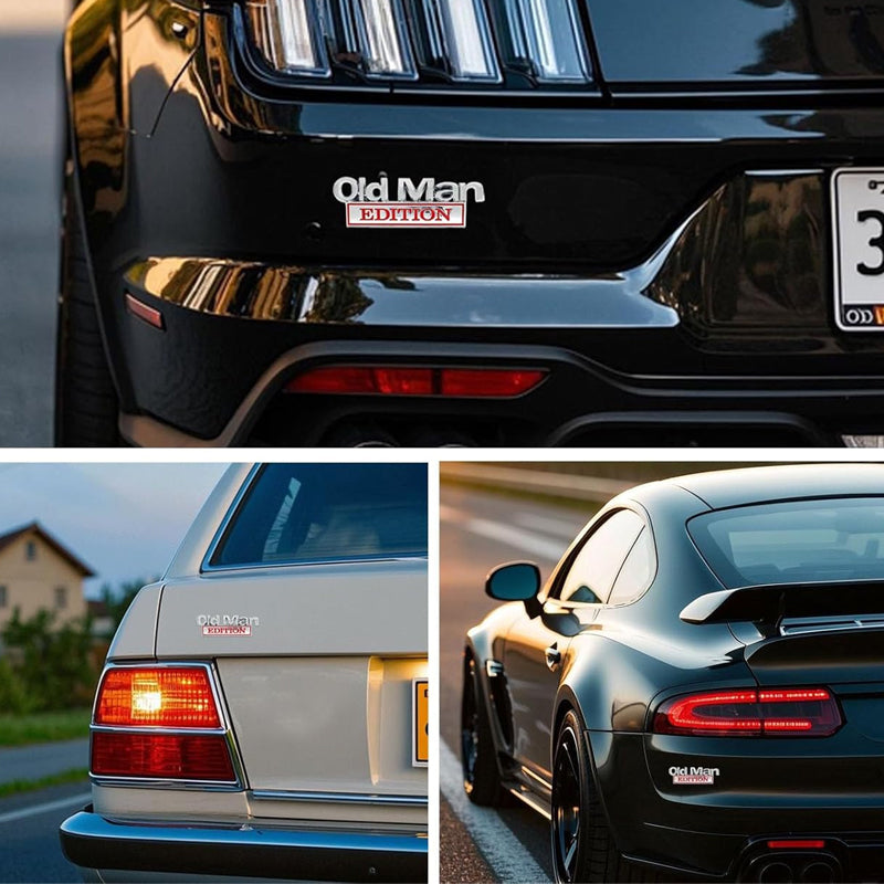 🚗 Old Man Edition bilemblem