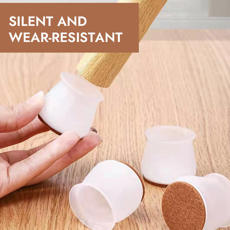 Bordbeinovertrekk i tykk filt og silikon