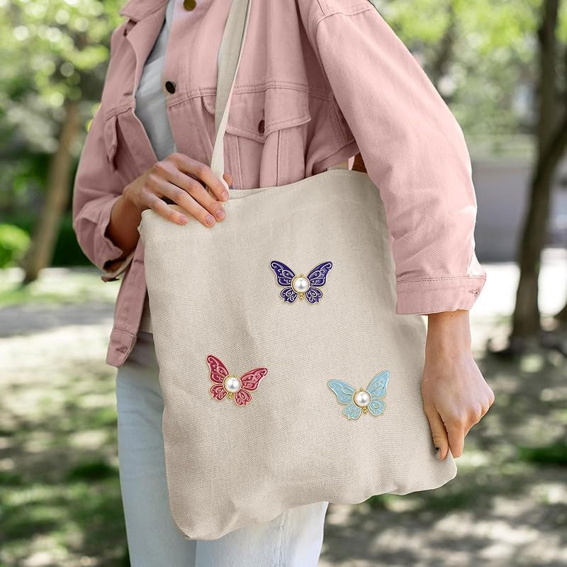 Perle sommerfuglspenne i midjen🦋