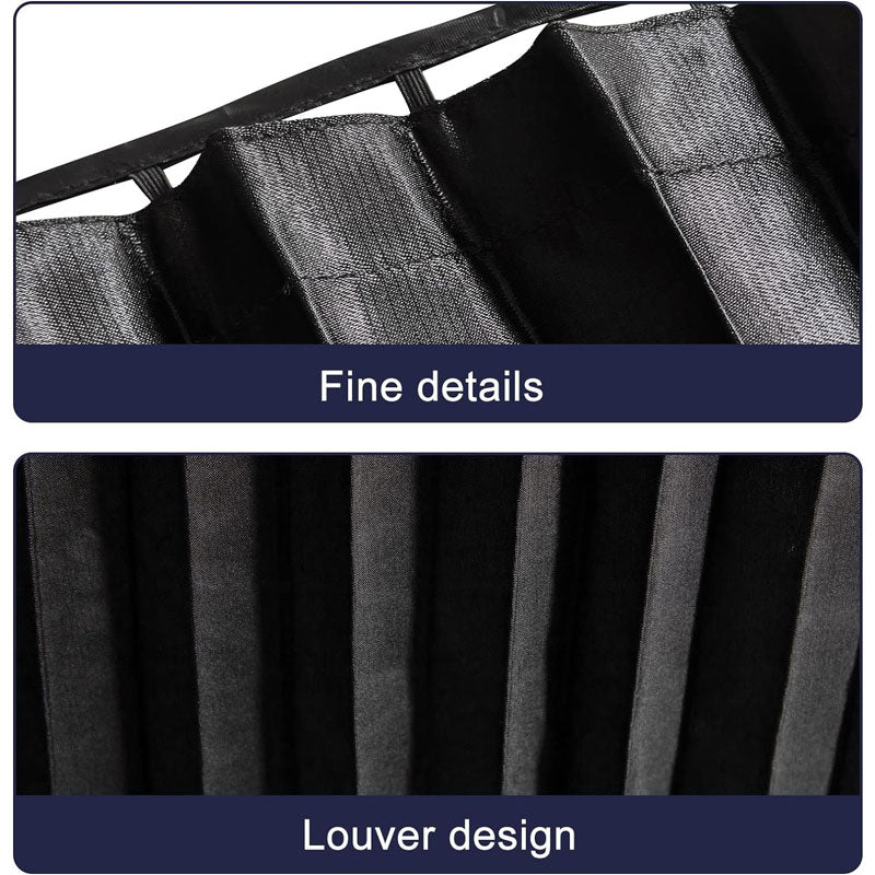 Magnetisk solskjerm for bil