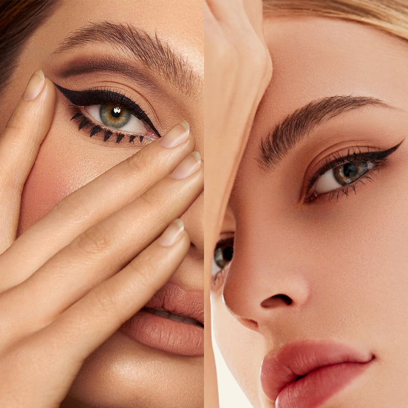 Stempel for eyeliner i ett stykke