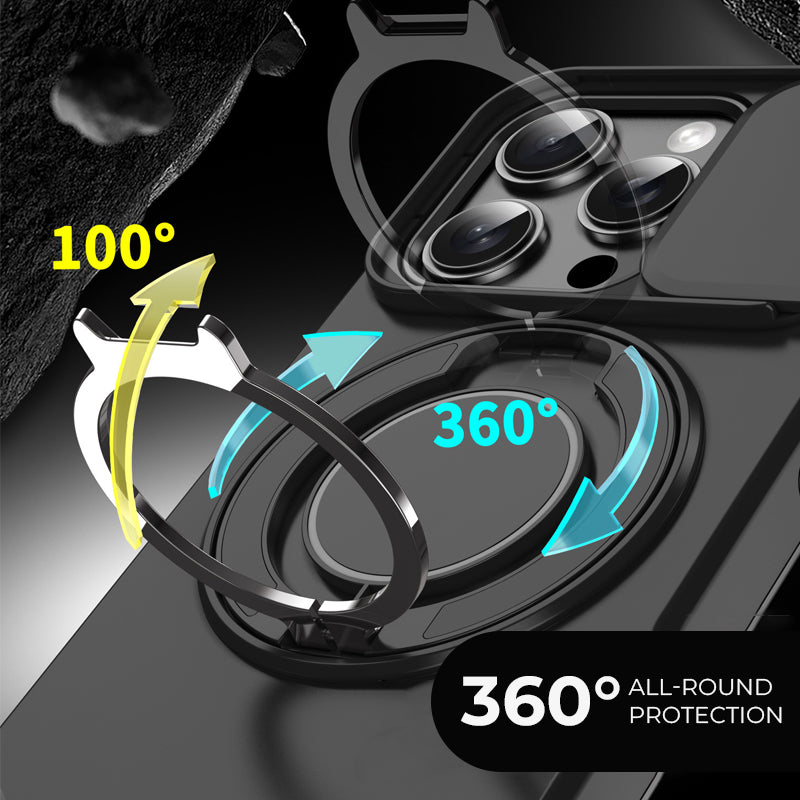 Telefonveske med magnetisk vindusbrakett