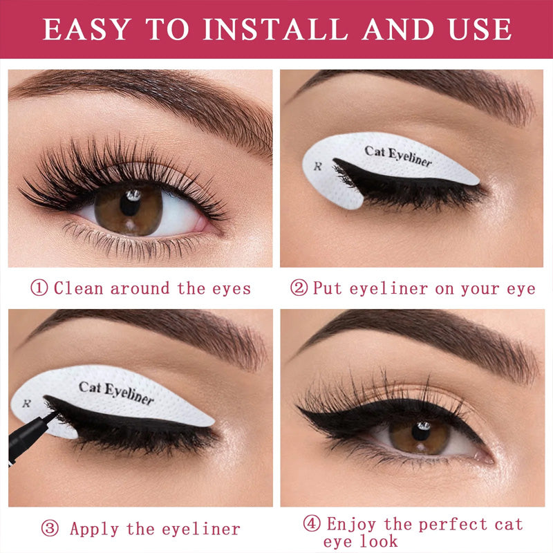 Malklistremerker for øyenskygge/eyeliner-sminke