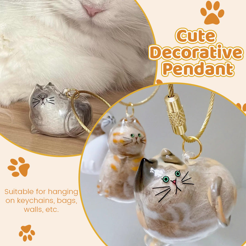 Minnedekorasjon av kattehår