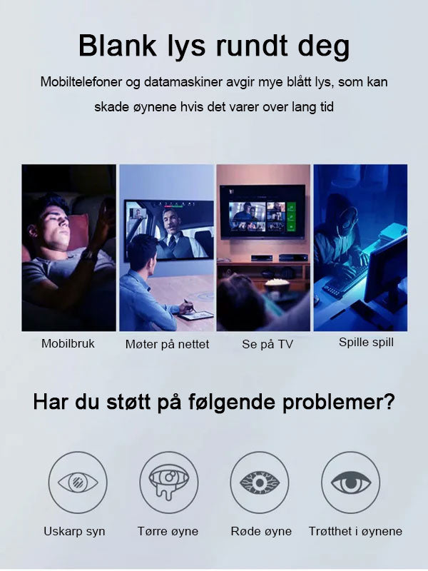 🔥Hot Sale🔥Ultralette anti-blå presbyopiske briller