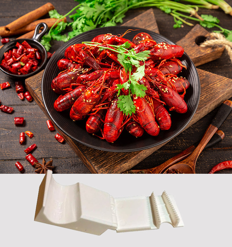 Verktøy for å skrelle kokte rekehaler