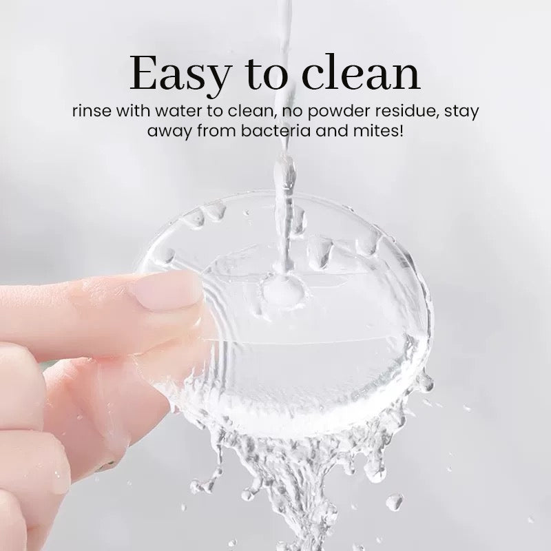 Pudderdott i silikon