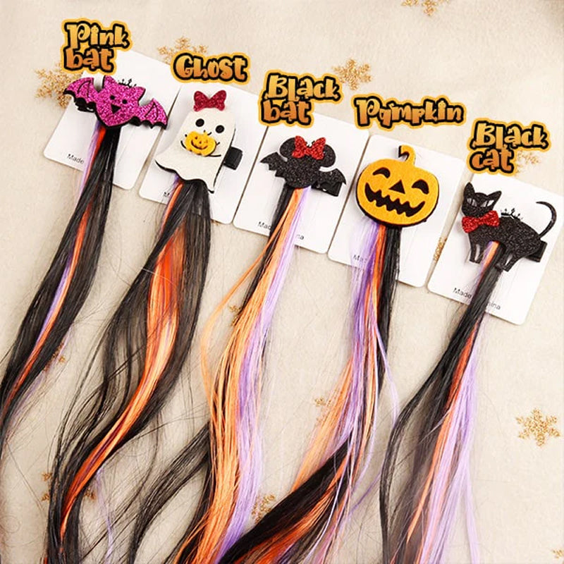 Morsom Halloween Hårforlengelsesklips