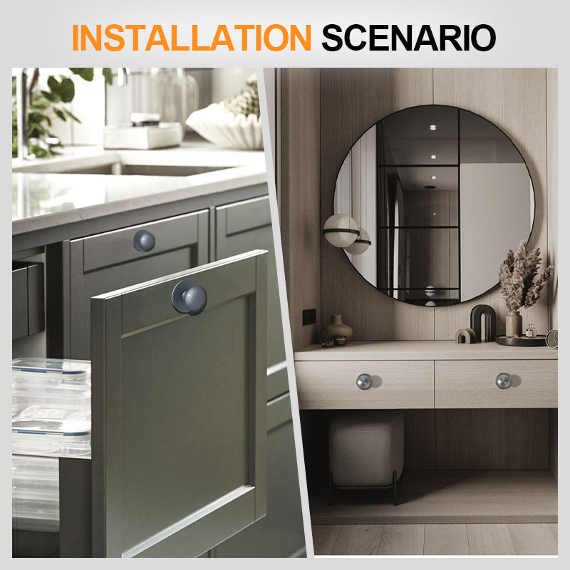 Selvklebende glassdørhåndtak for stansing uten stansing 🏡✨