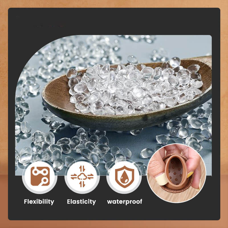 Forbedret lydløs benbeskyttelse for møbler