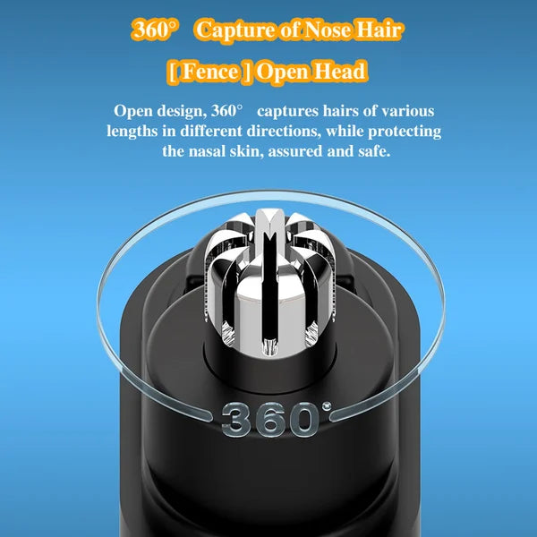 🎁 HELT SALG 50 % RABATT💕 Oppladbar bærbar nesehårtrimmer