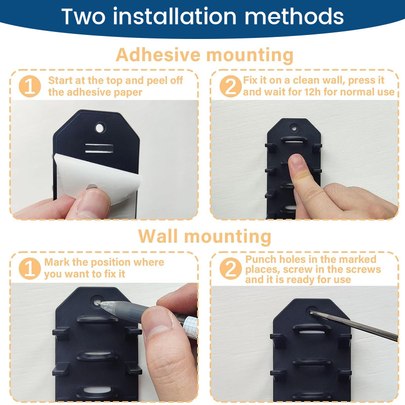 Hatteoppbevaring på veggen