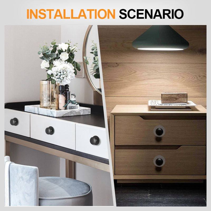 Selvklebende glassdørhåndtak for stansing uten stansing 🏡✨