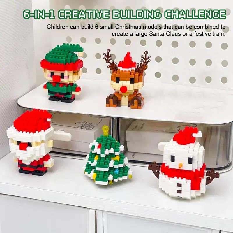 Julekalender byggeklosser sett